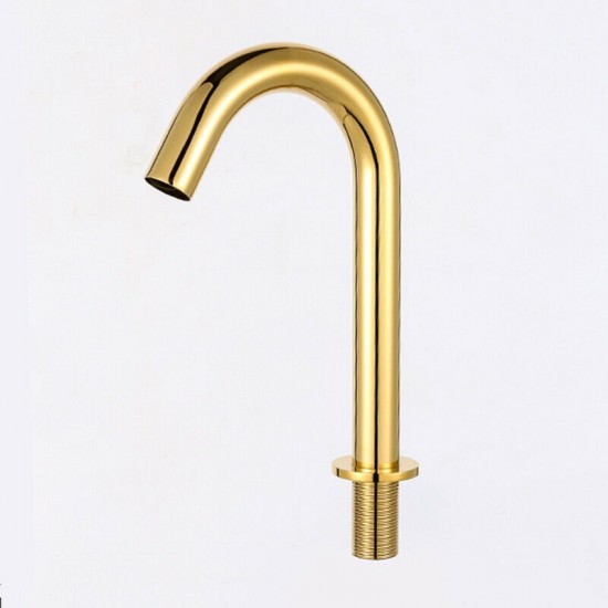 Automatische kraan goud afgewerkt