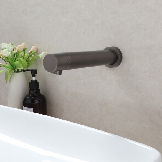 Baltic gun metal sensorkraan muur kraan