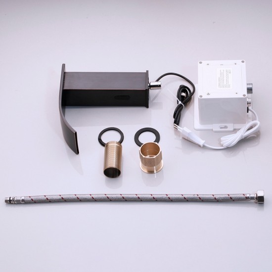 Bent sensorkraan olie brons 5