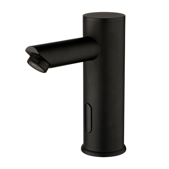 Fraaie sesto zwart koud sensorkraan