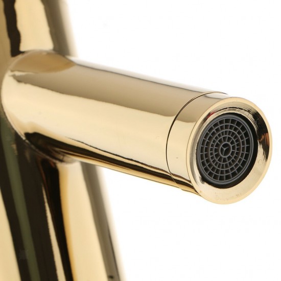 Gouden tuit sensorkraan