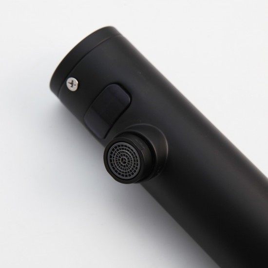 sensor-kraan zwart stange