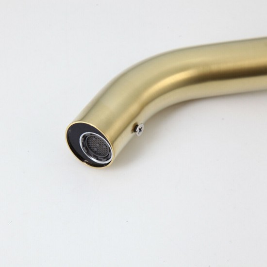 Infra rood muurkaan geborsteld goud