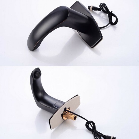 Olie bronzen dekplaat en kraan