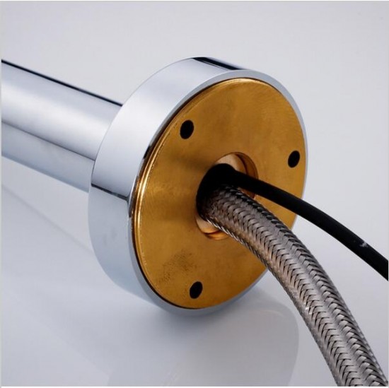 Sensorkraan model Pesaro warm en koud muurbevestiging