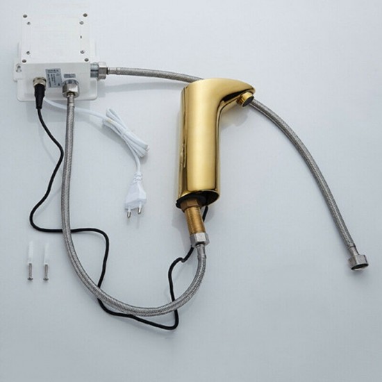 Sensor kraan goudkleurig