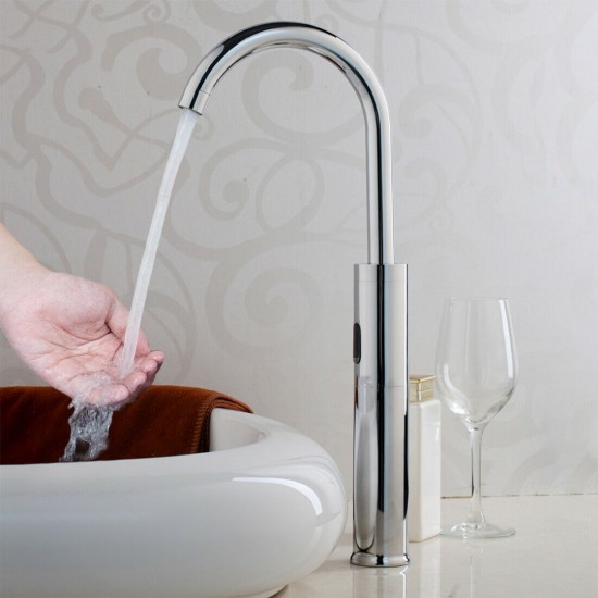 Sensorkraan chroom 1