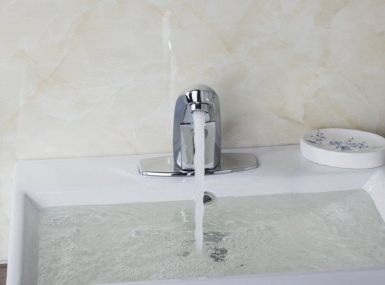 Sensorkraan chroom bust