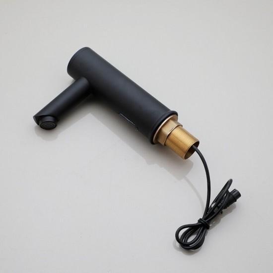 Sesto zwart koud sensorkraan model