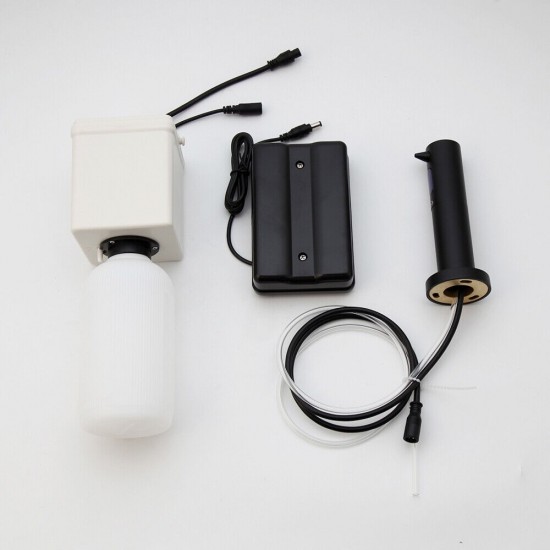 Set zeepdispenser sensor zwart