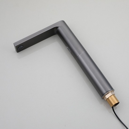 Slen sensorkraan gunmetal