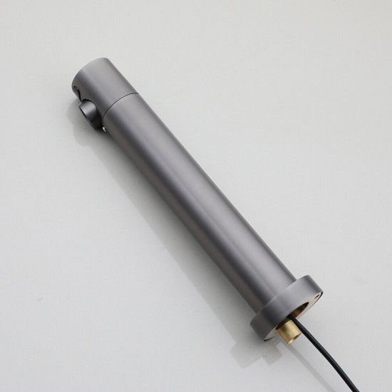 Stijlvolle baltic gun metal sensorkraan