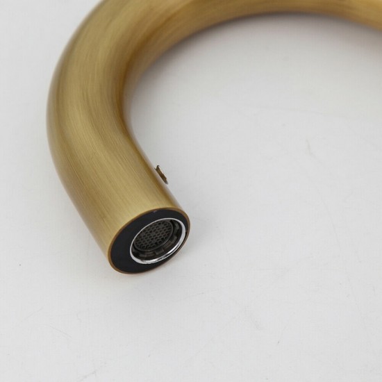 Uitloop bronskleurige cesaro sensorkraan