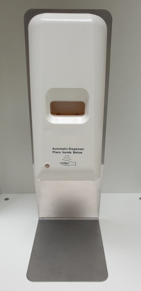 Zuil tafel model desinfectie